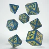 Q Workshop Arcade Blue & Yellow Dice Set Fashion