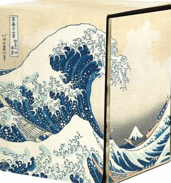 Ultra Pro Deckbox: Alcove Flip Box - Fine Art The Great Wave Off Kanagawa Hot