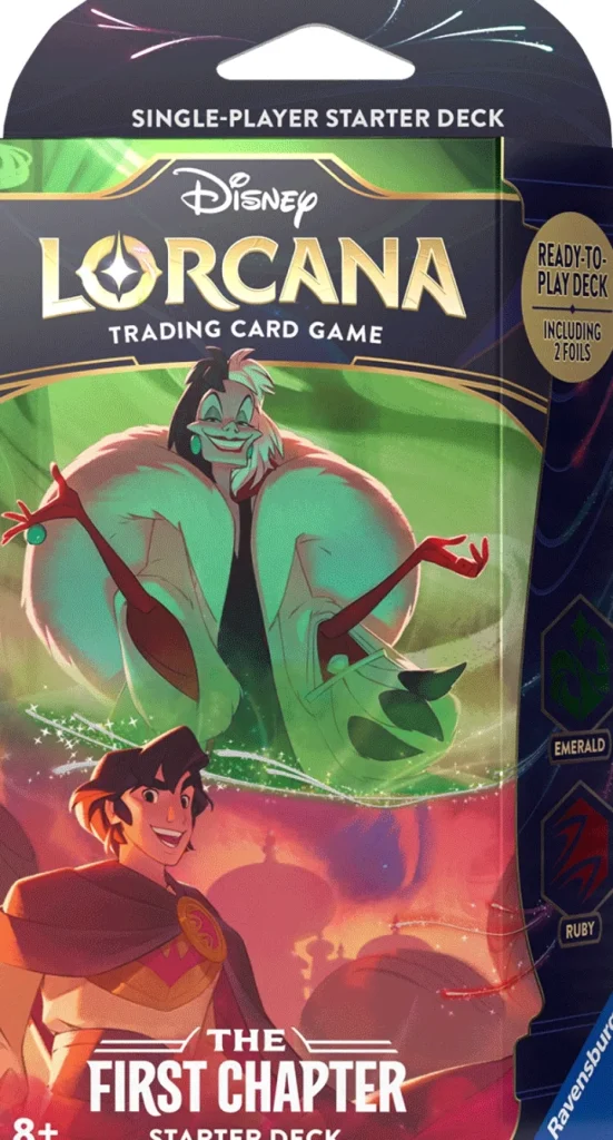 Ravensburger Disney Lorcana: The First Chapter - Starter Deck - Cruella & Aladdin Shop