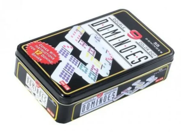 Engelhart Domino Dubbel 9 In Blik Sale