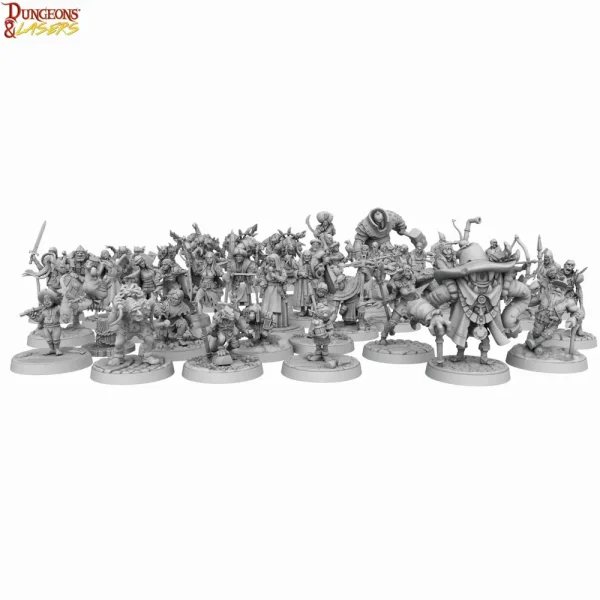 Archon Studios Dungeons & Lasers Npcs Miniature Pack Cheap