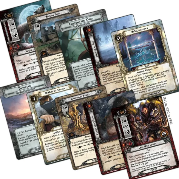 Fantasy Flight Games Lord Of The Rings Lcg: Angmar Awakened Campaign Expansion Clearance