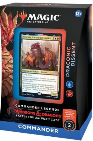 Wizards of the Coast Magic: Commander Legends: Battle For Baldur'S Gate - Commander: Draconic Dissent Outlet