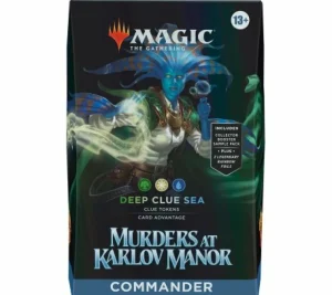 Wizards of the Coast Magic: Murders At Karlov Manor - Commander Deck: Deep Clue Sea Sale