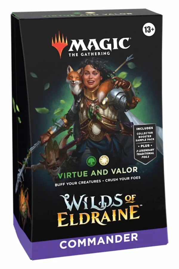 Wizards of the Coast Magic: Wilds Of Eldraine - Commander Deck: Virtue And Valor Cheap