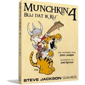 Steve Jackson Games Munchkin 4 Nl - Blij Dat Ik Rij Clearance
