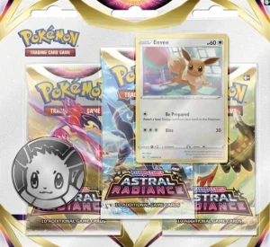 Pokemon Company Pokemon: Sword & Shield Astral Radiance - 3-Booster Blister: Eevee Sale
