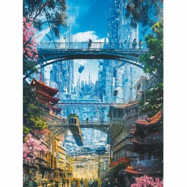 HEYE Puzzel Markets Districts 1000 Fashion