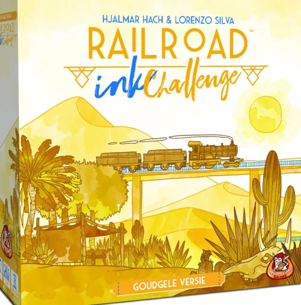 White Goblin Games Railroad Ink (Goudgele Versie) - Dobbelspel Online