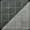 Chessex Reversible Battlemat 1 Inch Squares Zwart-Grijs Store