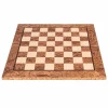 Manopoulou Schaakbord Walnoot Burl & Eiken 40X40Cm Best Sale
