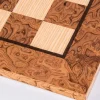 Manopoulou Schaakbord Walnoot Burl & Eiken 40X40Cm Best Sale