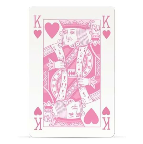 Winning Moves Speelkaarten: Playing Cards Pink Cheap
