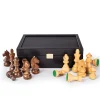 Manopoulou Staunton Houten Schaakstukken - Koningshoogte 6.5Cm Sale