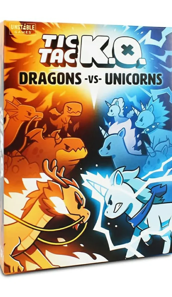 Teeturtle Tic Tac Ko Dragons Vs Unicorns Best