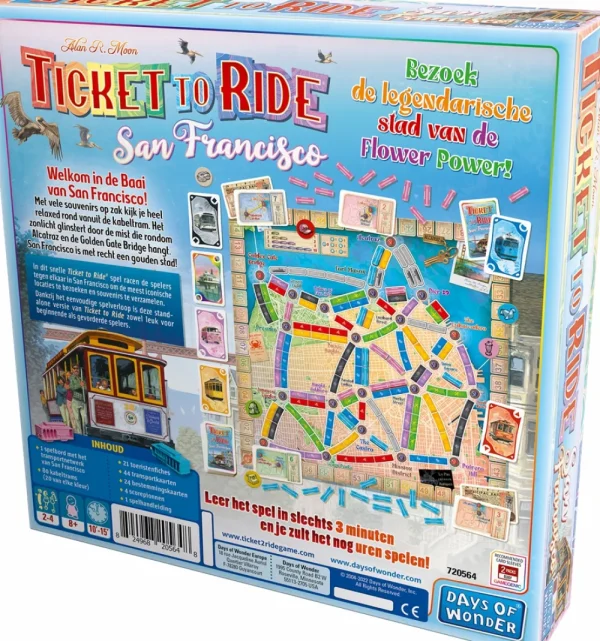 Days of Wonder Ticket To Ride San Francisco - Nl Clearance